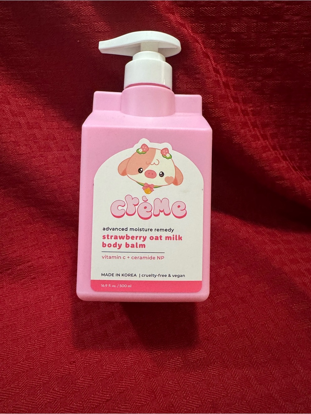 Strawberry Oat Milk Body Balm — Pink Moisture Balm for Kids